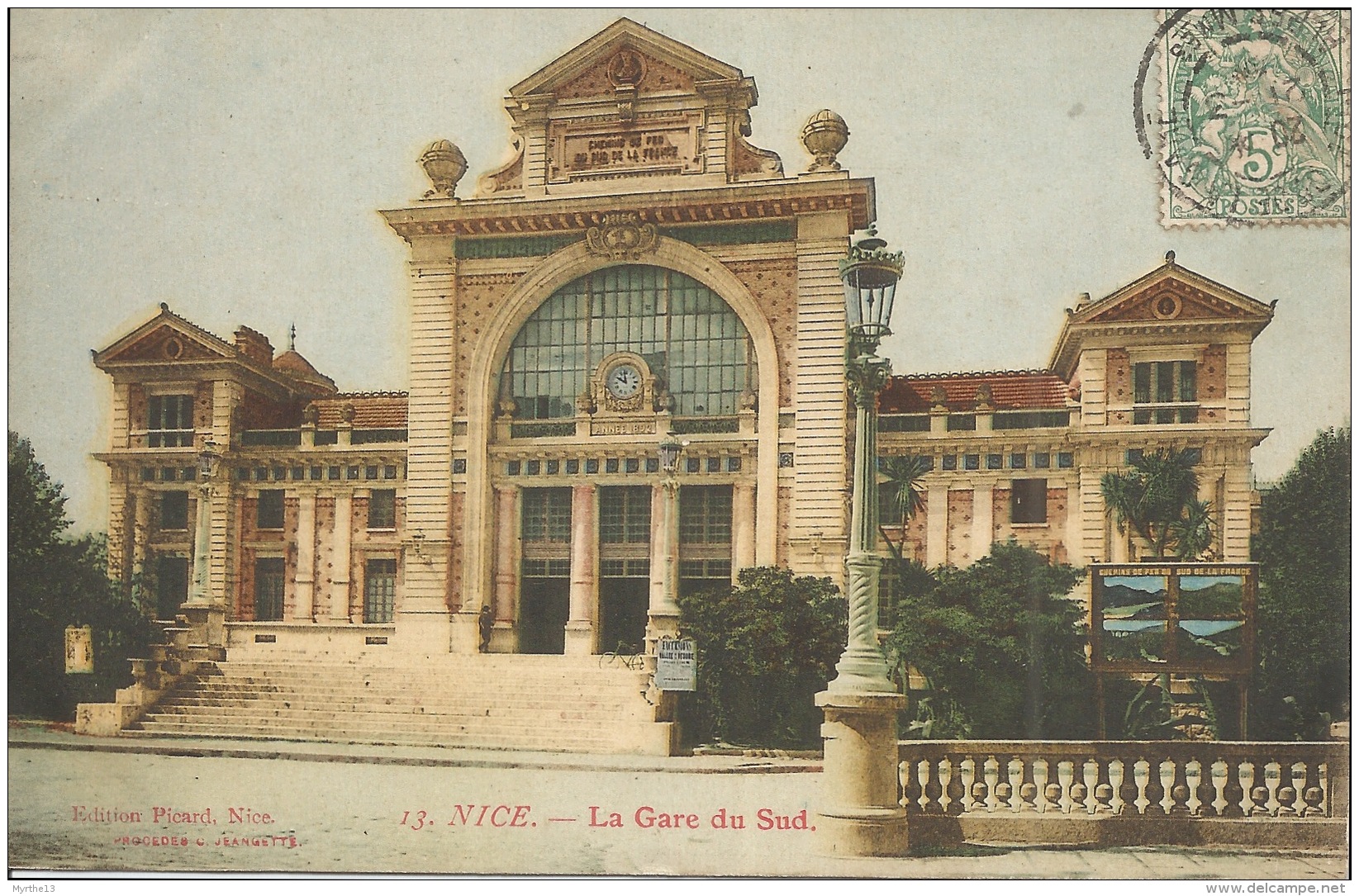 06  NICE   GARE Du Sud - Transport (rail) - Station