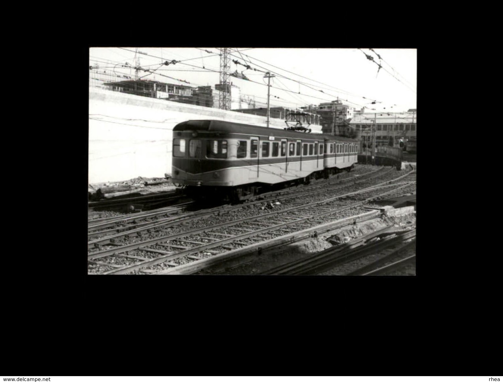 TRAINS - SARRIA - ESPAGNE - 1973 - Locomotive - Trains