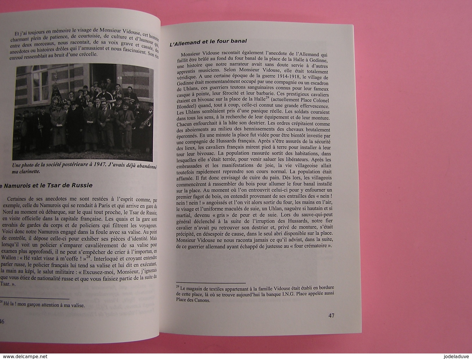 J´ AVAIS 10 ANS EN 1946 à GEDINNE Culot José Régionalisme Ardenne Histoire Réçits Vie rurale Sport Guerre Football