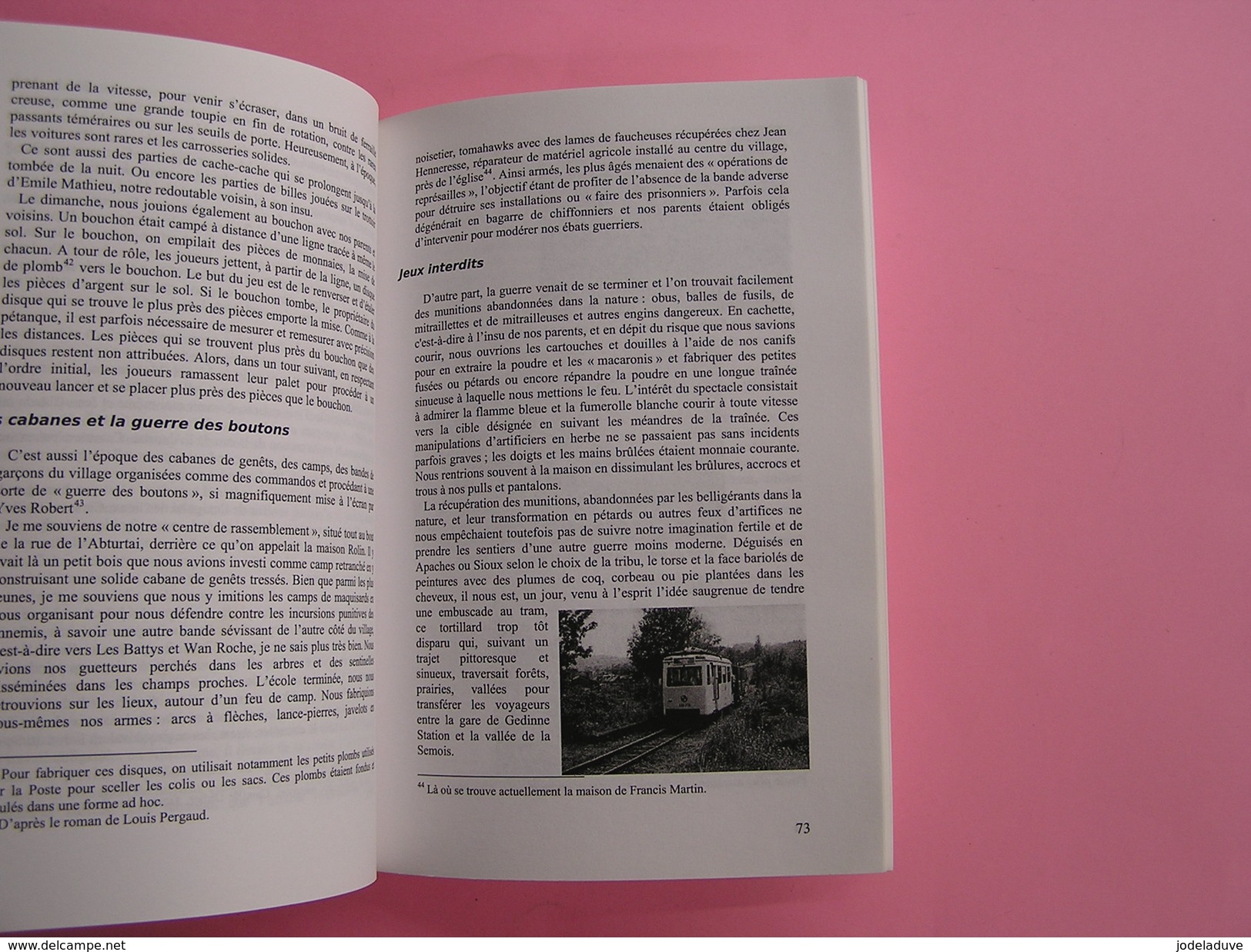 J´ AVAIS 10 ANS EN 1946 à GEDINNE Culot José Régionalisme Ardenne Histoire Réçits Vie rurale Sport Guerre Football