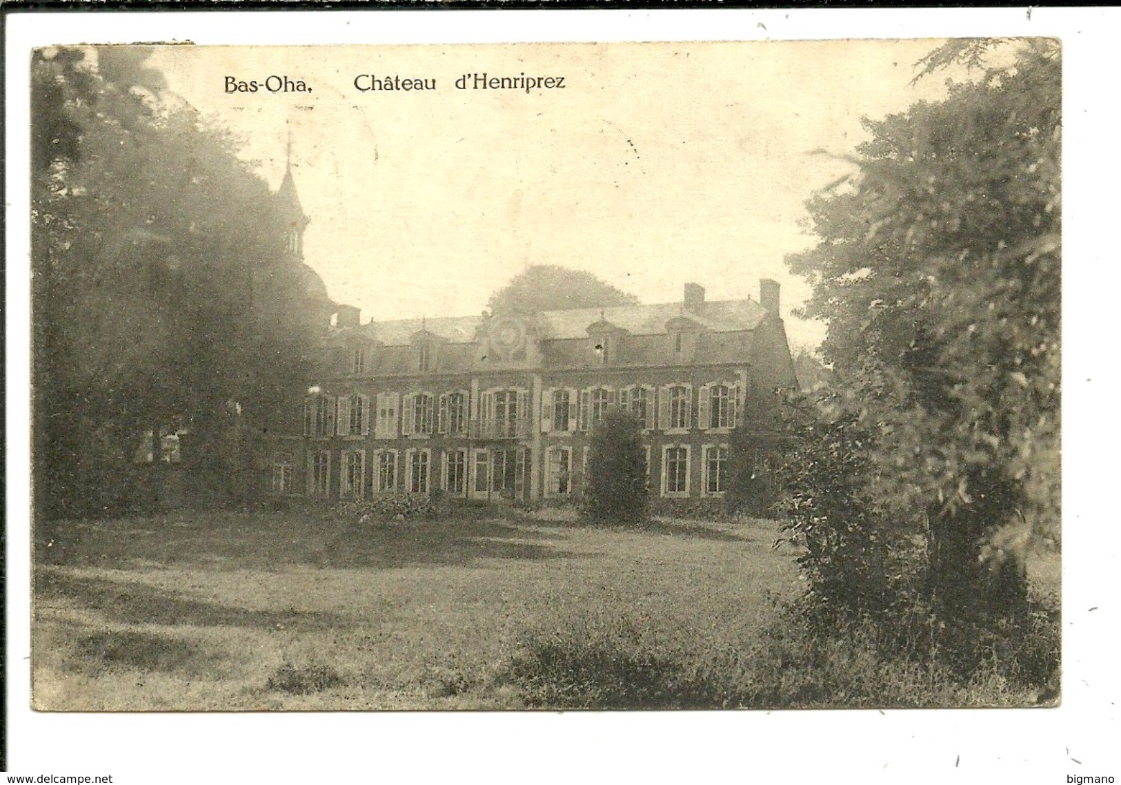 Bas Oha Château D'Henriprez ( Wanze - Huy ) - Wanze