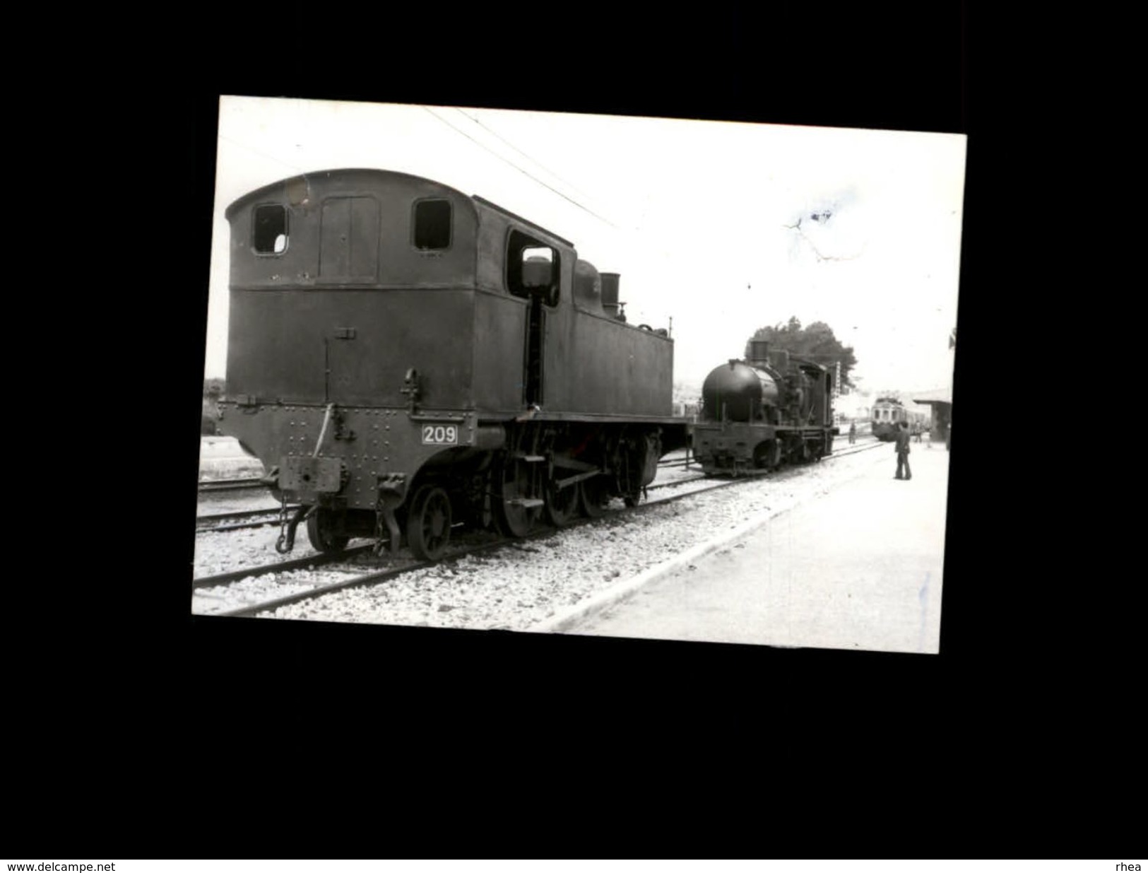 TRAINS - MARTORELL - ESPAGNE - Locomotive CGFC - Trains