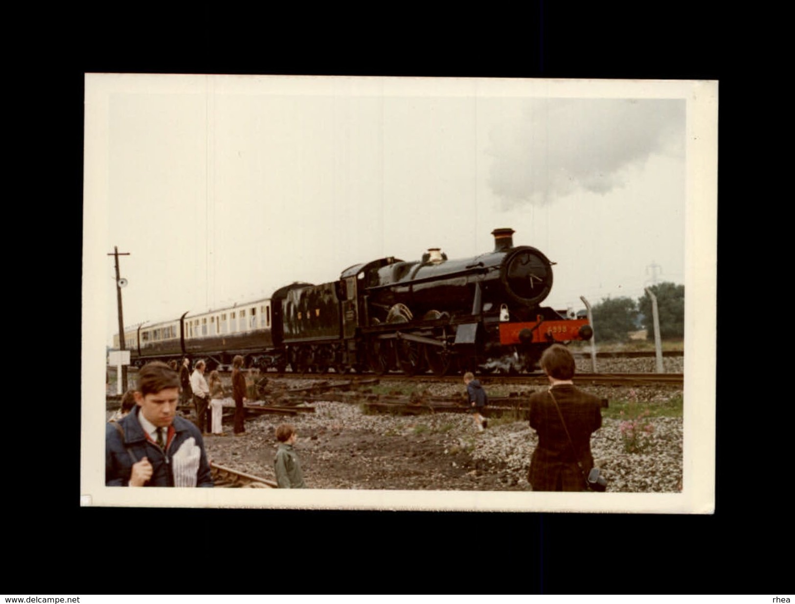 TRAINS - DIDCOT - Angleterre - Locomotive GREAT WESTERN RAILWAY 6998 - 1972 - Trains