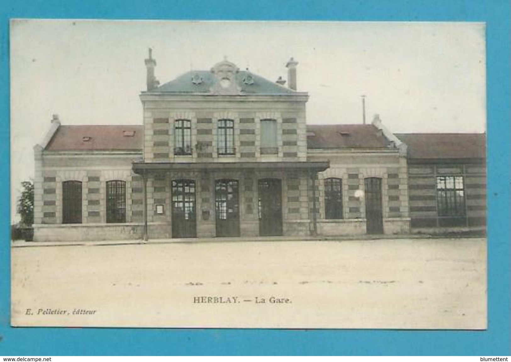 CPA La Gare HERBLAY 95 - Herblay