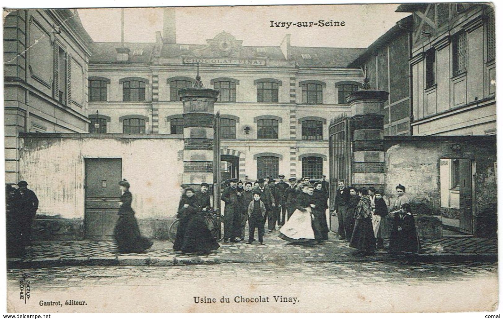 CPA - 94 - IVRY SUR SEINE - Usine Du Chocolat Vinay - Precurseur - - Ivry Sur Seine