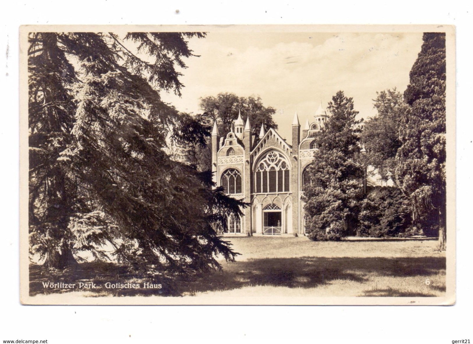 0-4407 ORANIENBAUM - WÖRLITZ, Gotisches Haus - Woerlitz