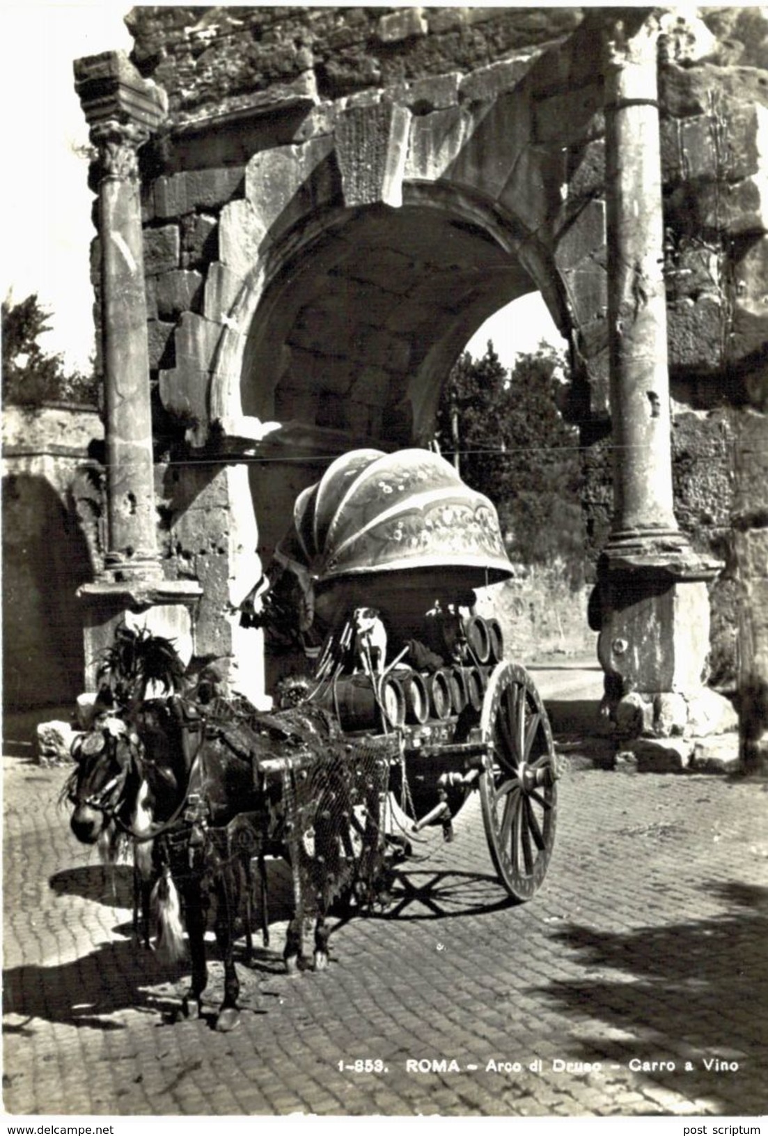 Italie  Rome - Roma  Caro A Vino - Transportmiddelen