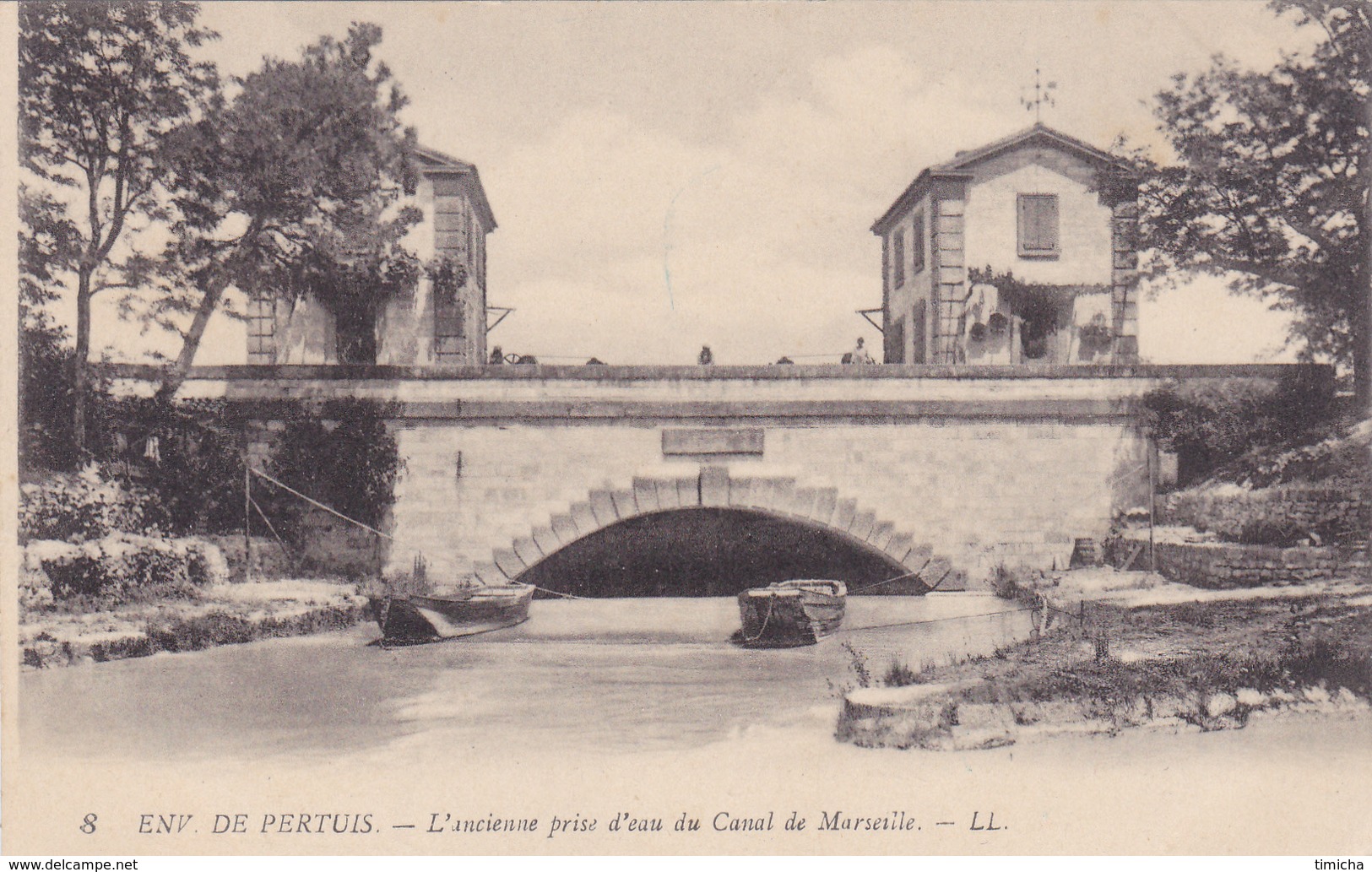 (19)   Env De  PERTUIS -  L' Ancienne Prise D'eau Du Canal De Marseille - Pertuis