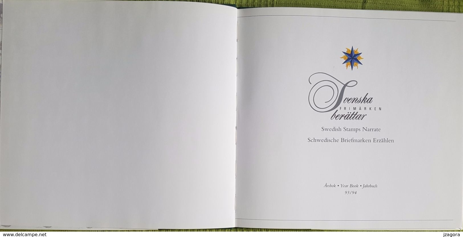 SWEDEN SCHWEDEN SUEDE STAMP YEAR BOOK JAHRBUCH ANNUAIRE 1993 1994 MNH  Slania Nobel Sport Cats Birds Flowers Design - Annate Complete