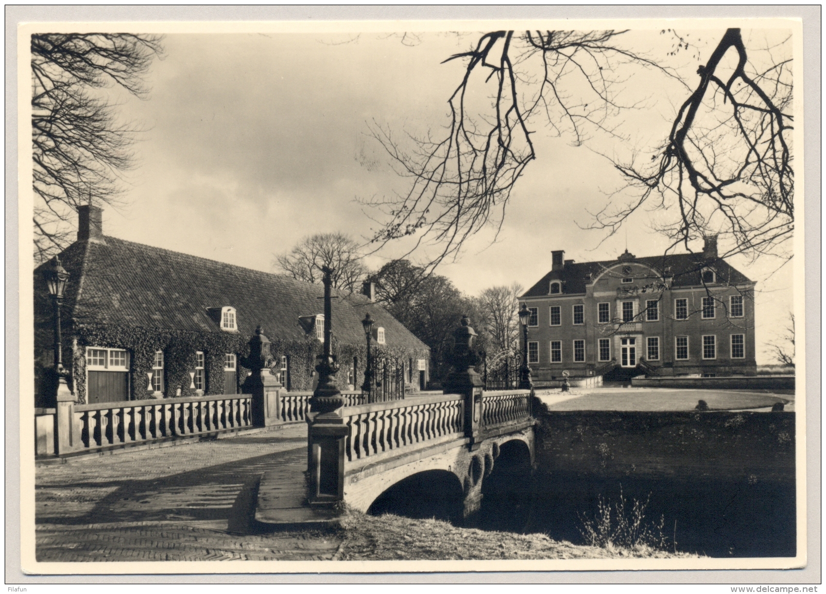 Nederland - 1946 - Foto-briefkaart G286p Ongebruikt - Ommen, Kasteel Eerde - Postwaardestukken