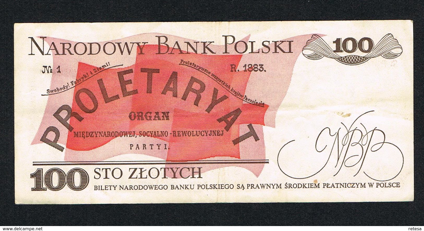 °°° POLEN 100  ZLOTYCH  1986 - Pologne
