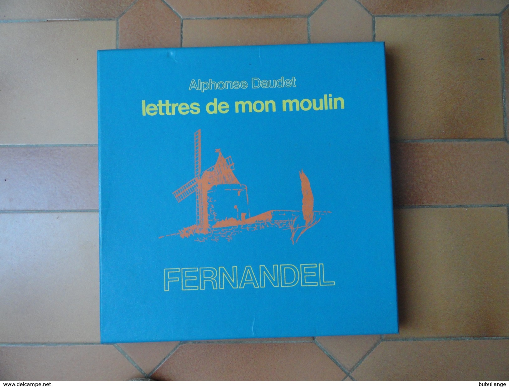 Coffret 6 Disques 33T "Lettres De Mon Moulin" Alphonse Daudet Par FERNANDEL, Disques Et Coffret Impeccables - Vollständige Sammlungen