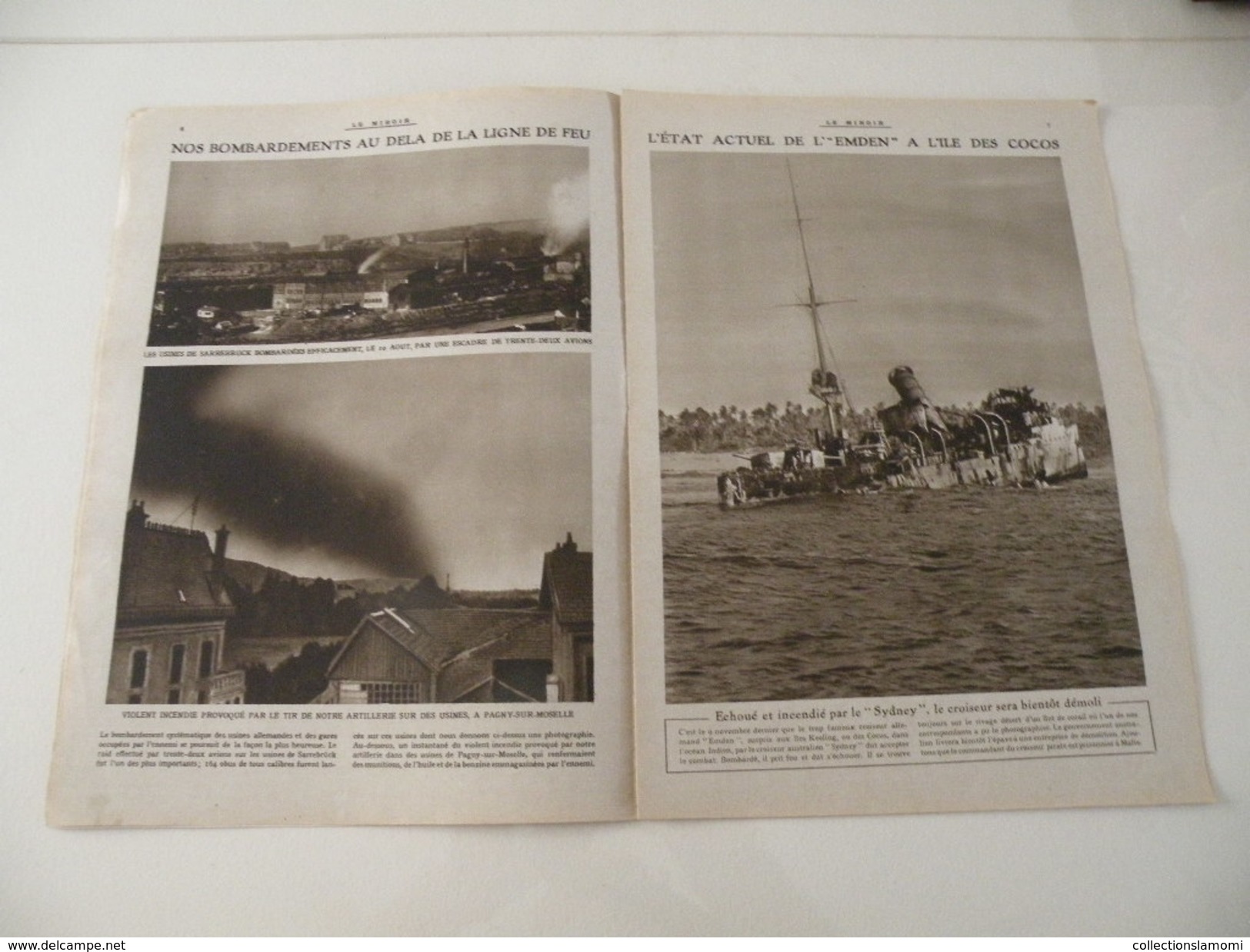 Le Miroir,la Guerre 1914/1918> Journal N°94 > 12/9/1915,Général ST Claire Deville,Usines à Pagny Sur Moselle - L'Illustration