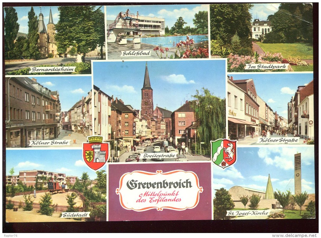 CPM Allemagne GREVENBROICH Multi Vues - Grevenbroich