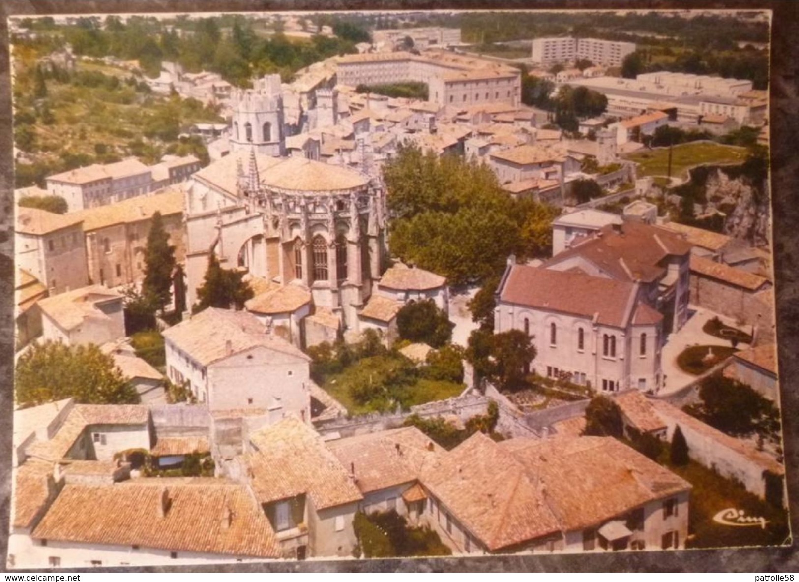 VIVIERS SUR RHONE (07).LOT DE 2 CARTES. VUE AERIENNE.1980.MULTIVUES.ANNEES 60. - Viviers