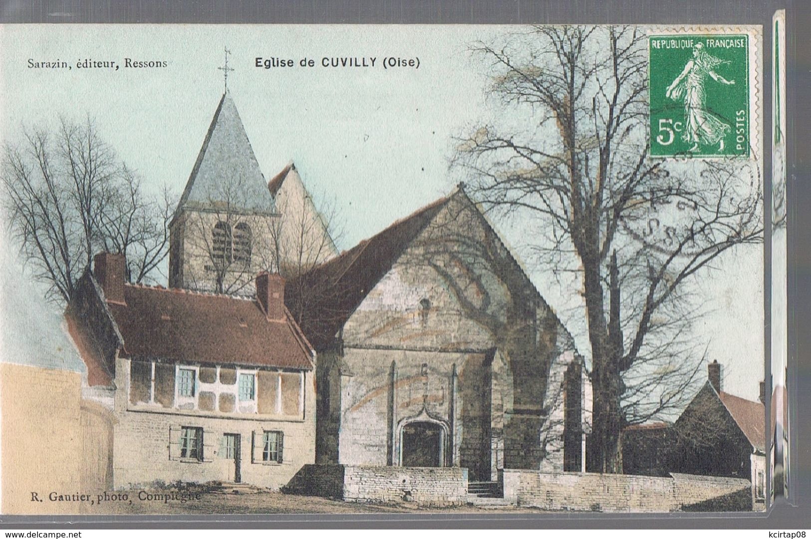 Eglise De CUVILLY . - Autres & Non Classés