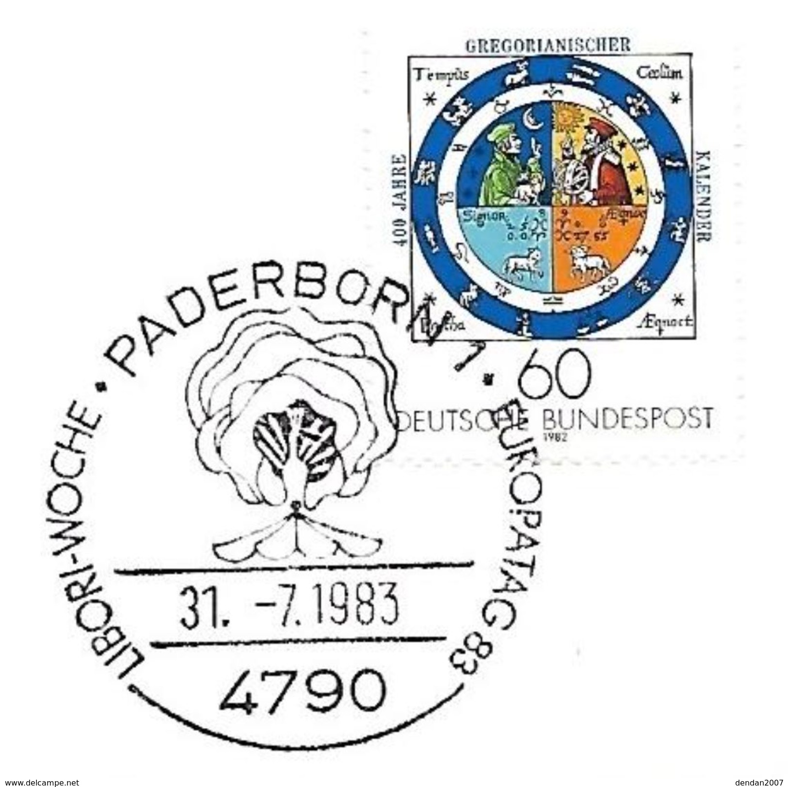 West Germany - Padernborn 1983 - - Paons