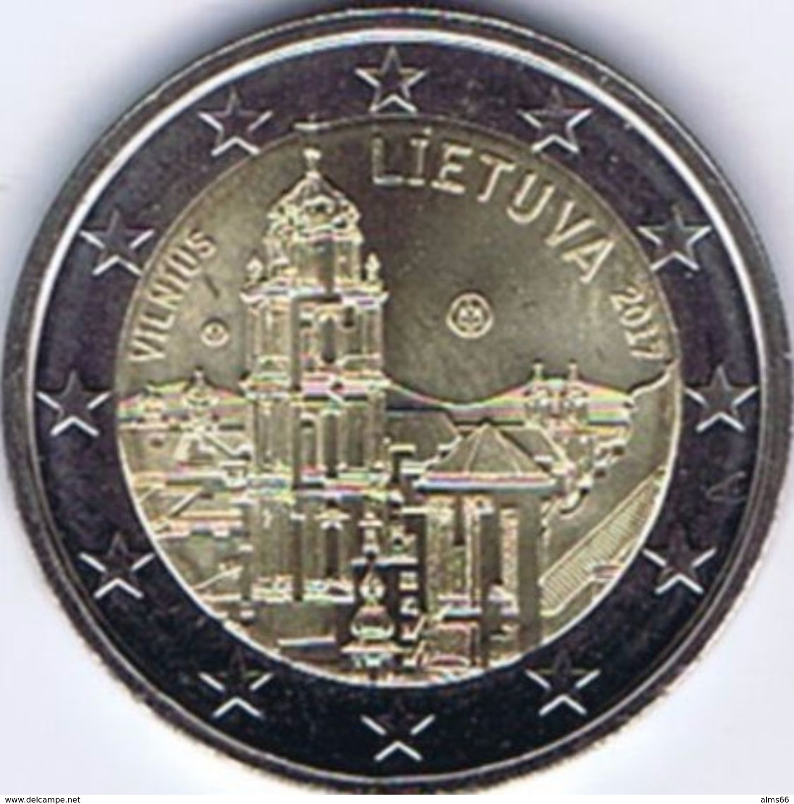 Eurocoins Lithuania 2 Euro 2017 UNC VILNIUS - Lituanie