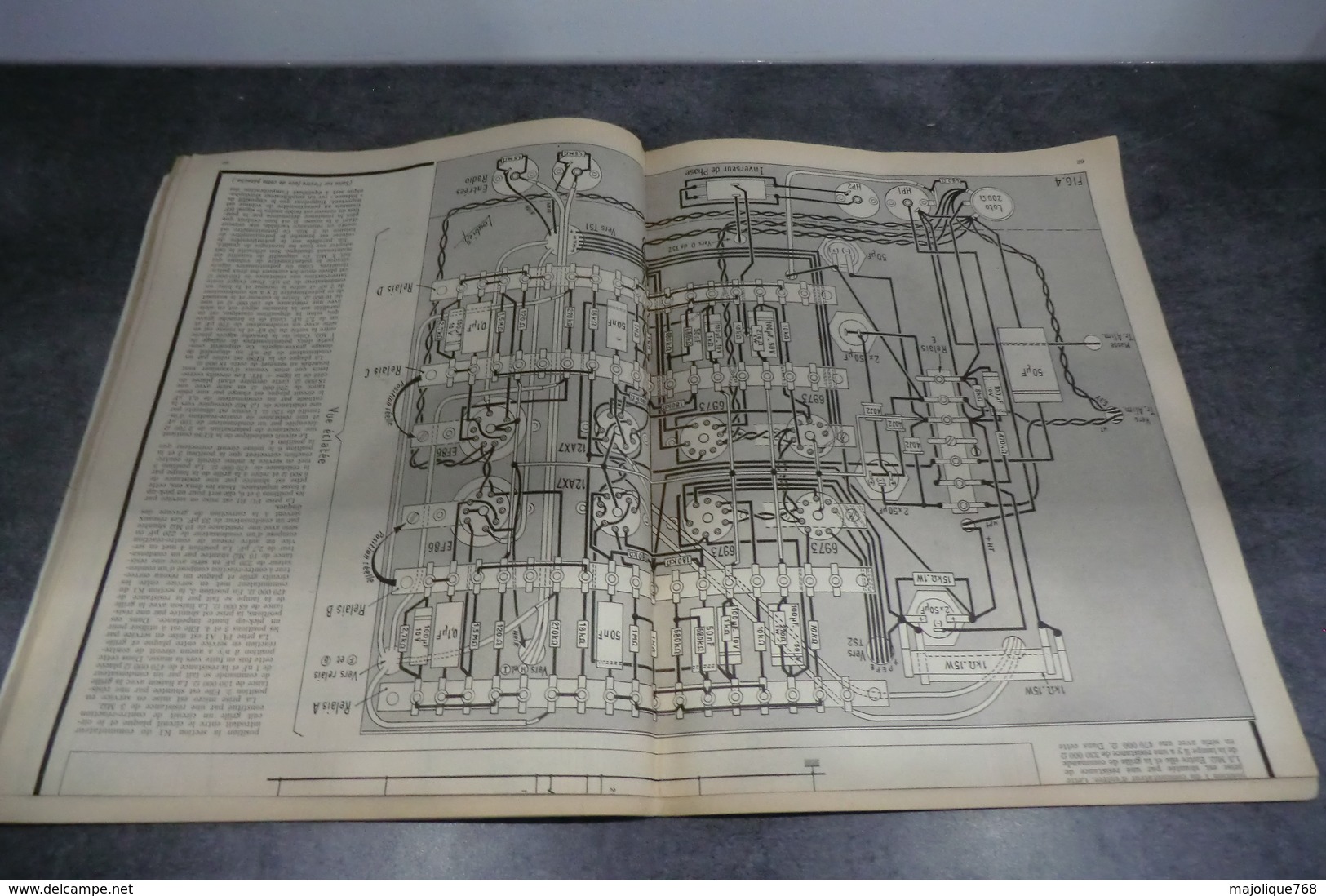 Revue - Radio Plans Au Service De L'amateur De Radio-TV Et Electronique N°195 Janvier 1964 - - Literature & Schemes