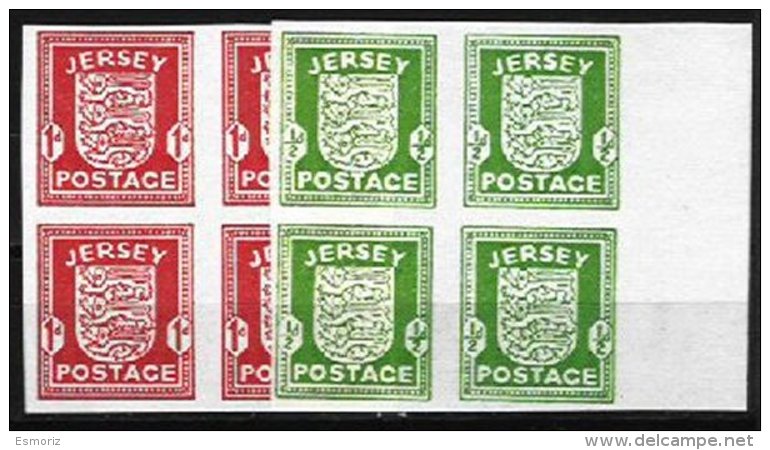 JERSEY, Yv 1/2, SG 1/2, ** MNH, F/VF - Jersey