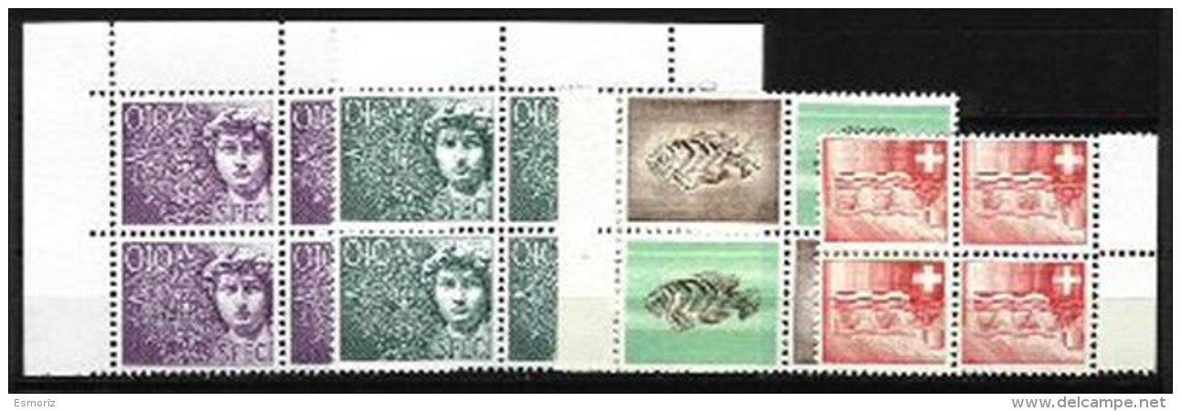 SWITZERLAND, ** MNH, F/VF - Errors & Oddities