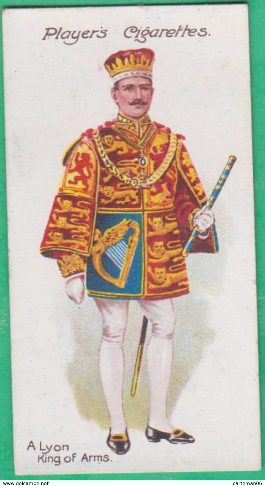 Chromo John Player & Sons, Player's Cigarettes, Ceremonial And Court Dress - A Lyon King Of Arms N°19 - Player's