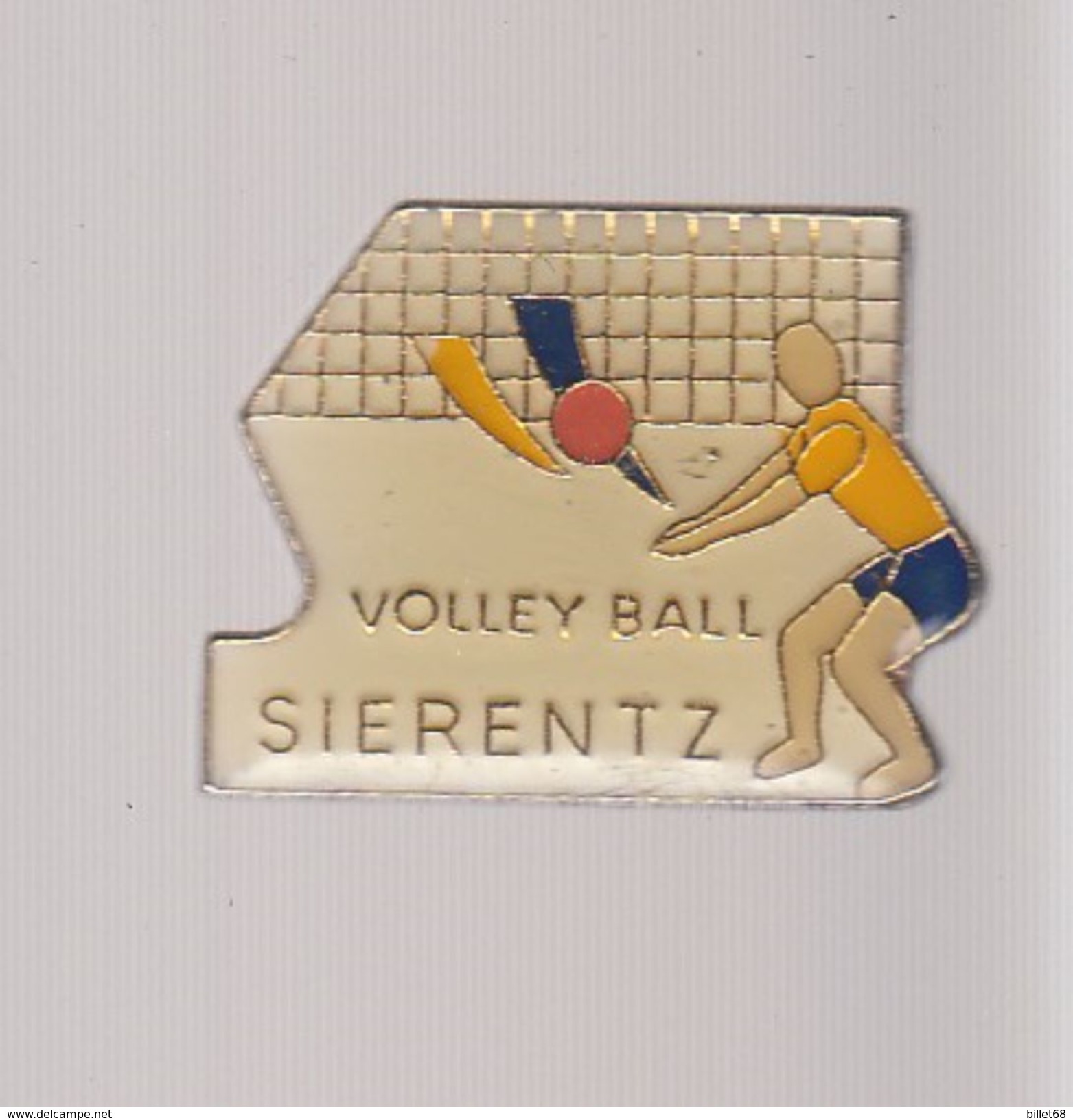 Pin´s -  VOLLEYBALL SIERENTZ HAUT RHIN - Volleybal