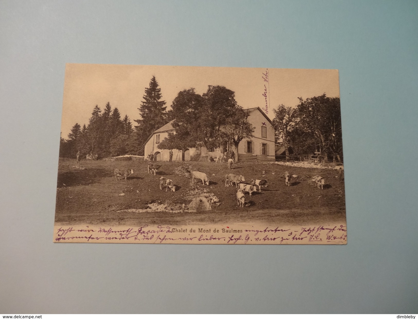 Le Chalet Du Mont De Baulmes - St. Croix 1906 (206) - Baulmes