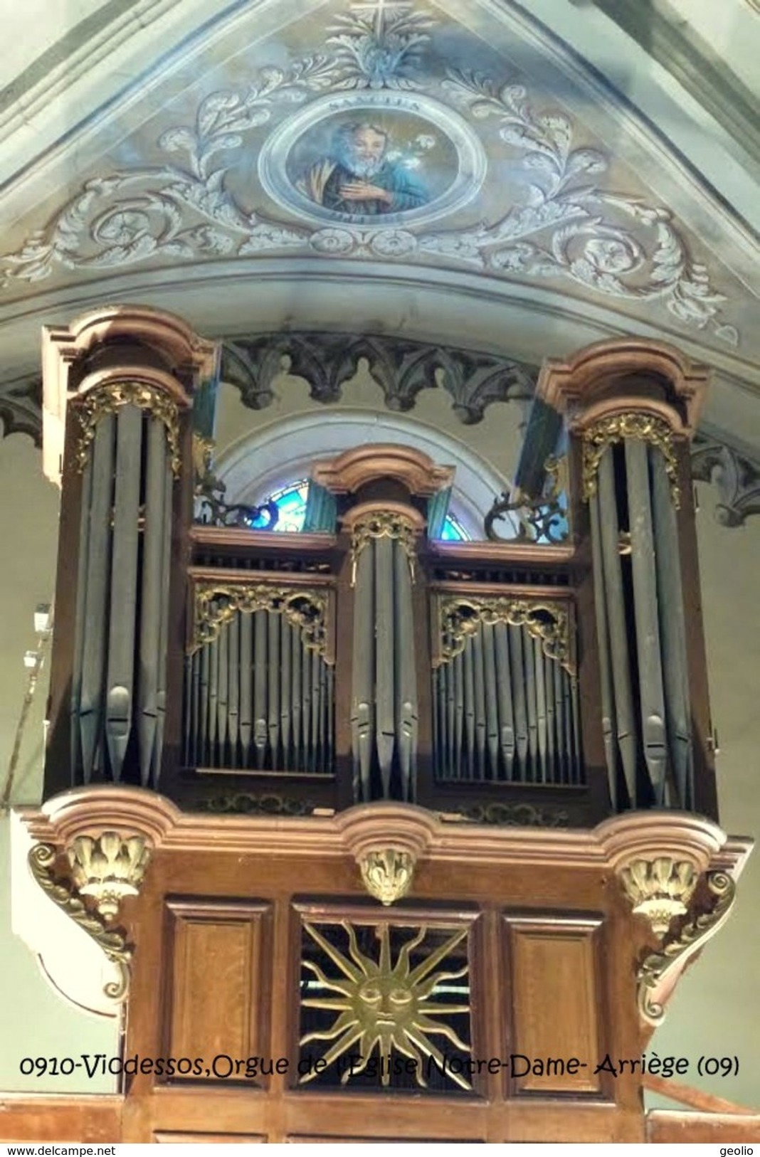 Vicdessos (09)-Orgue De L'Eglise Notre-Dame (Edition à Tirage Limité) - Autres & Non Classés