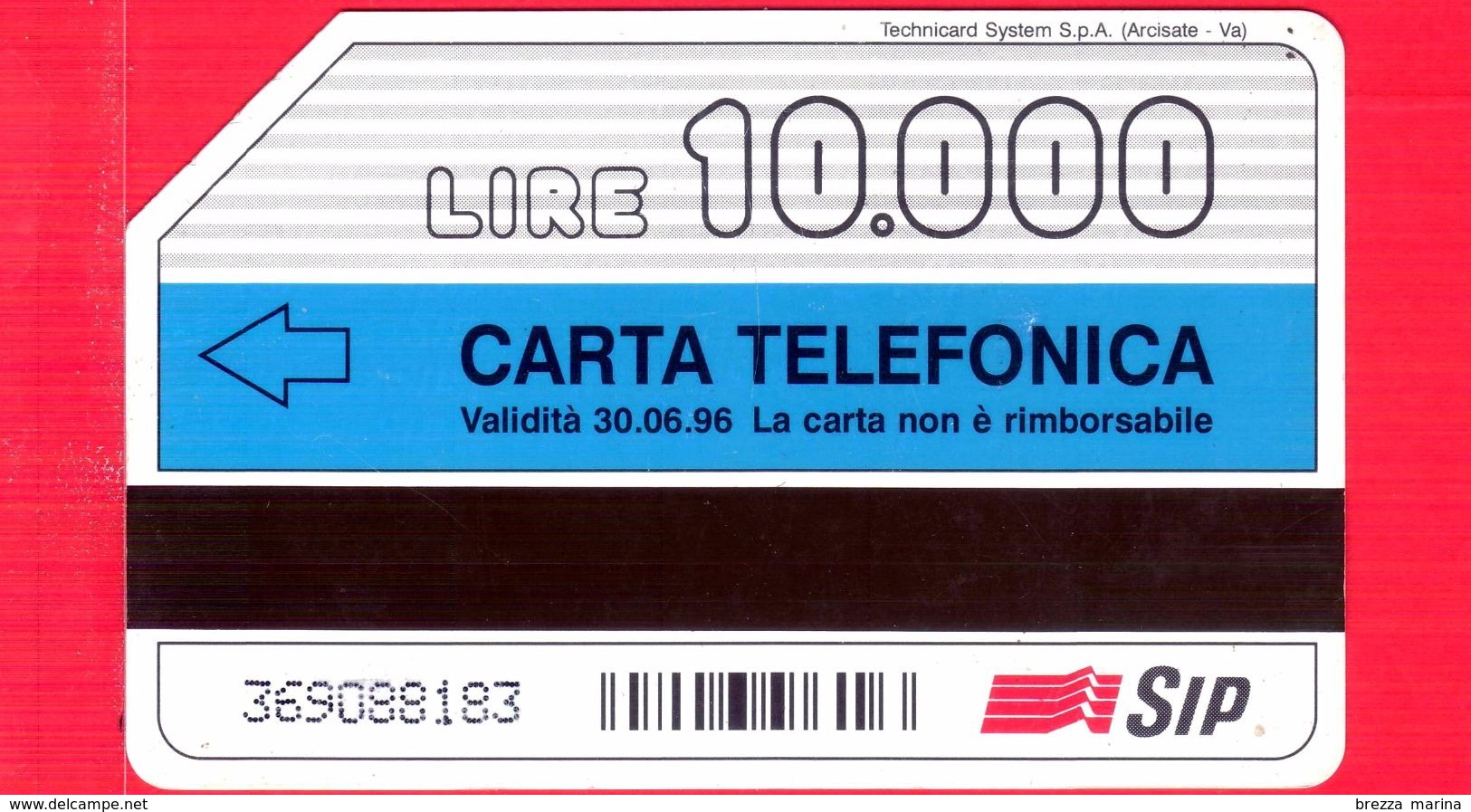 ITALIA - Scheda Telefonica - SIP - Usata - Arma Carabinieri - C&C 2405 - Golden 375 - Pubbliche Figurate Ordinarie