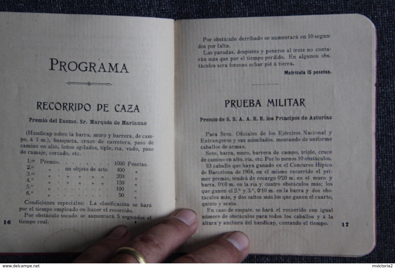 REUS - 1904, GRAN CONCURSO HIPICO INTERNACIONAL.