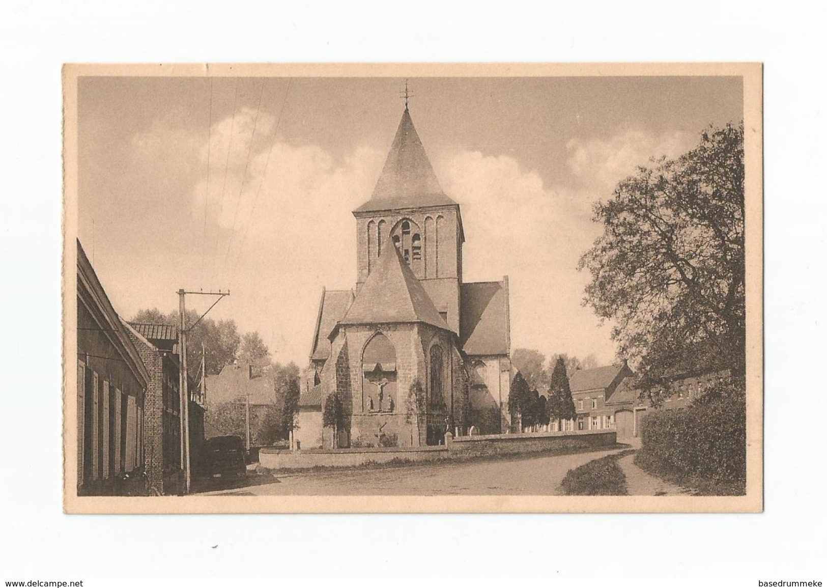 Roozebeke-aan-Zwalm   Kerk O.-L.-Vrouw Bezoeking - Oostkant. - Zwalm