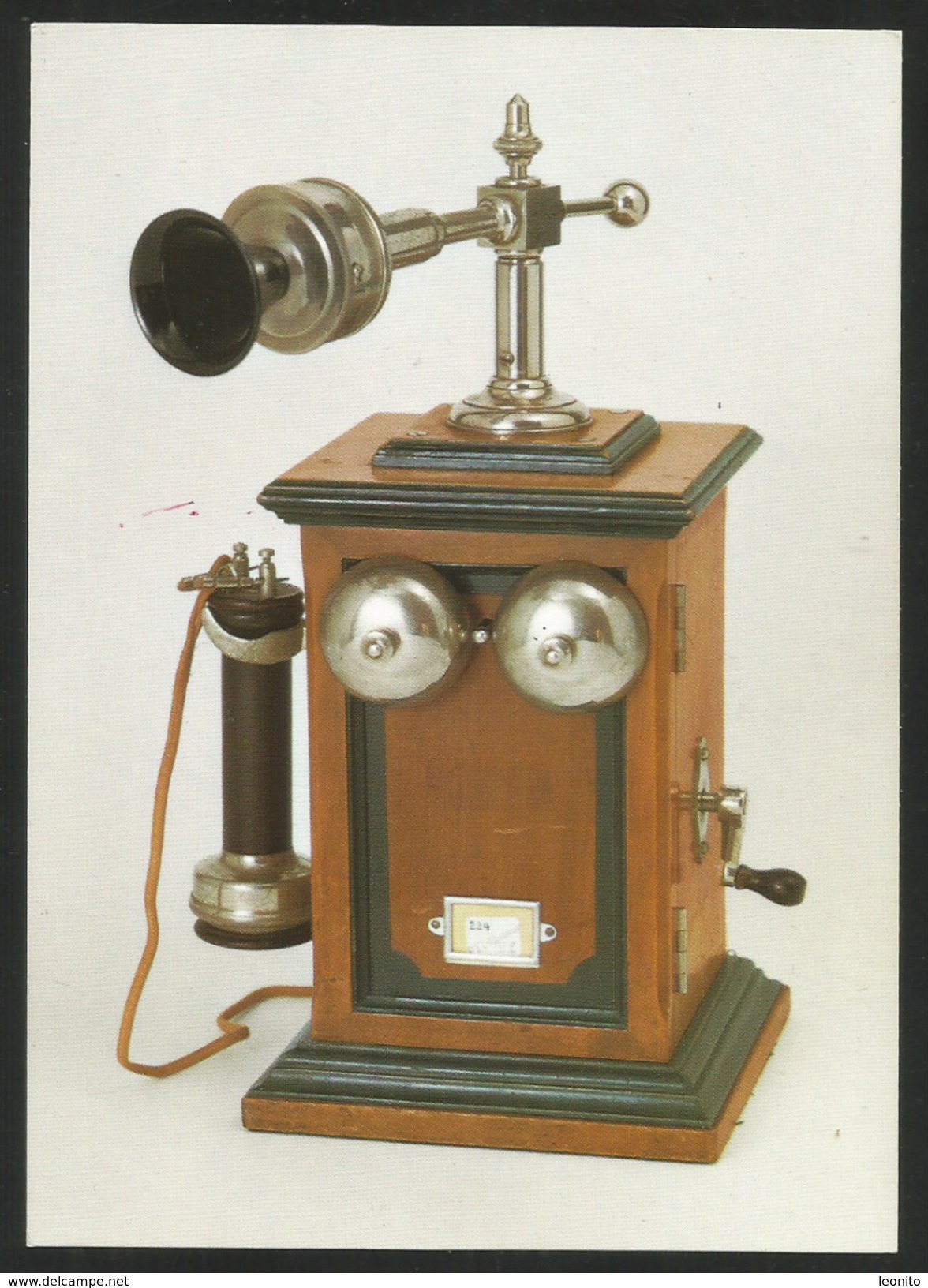 TELEFON Telefontischstation HASLER PTT Museum Bern 1977 - Poste & Facteurs