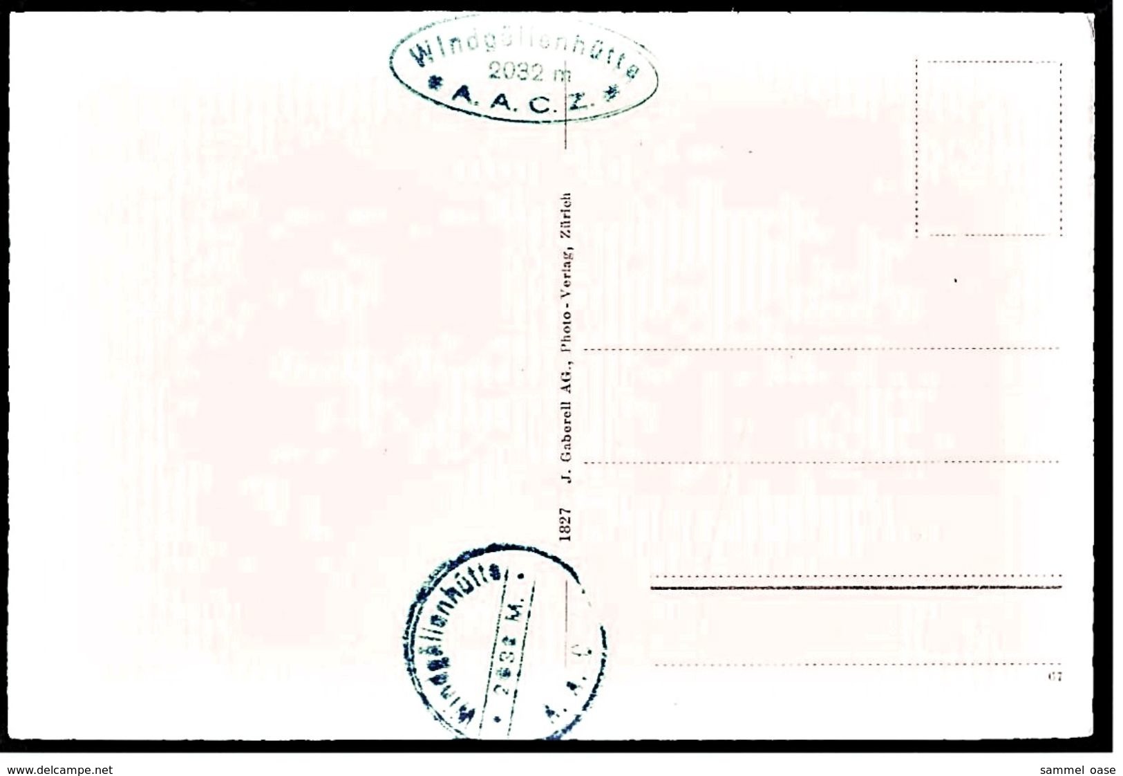 Windgällenhütte B. Unterschächen Im Maderanertal  -  Ansichtskarte Ca. 1970    (7507) - Unterschächen