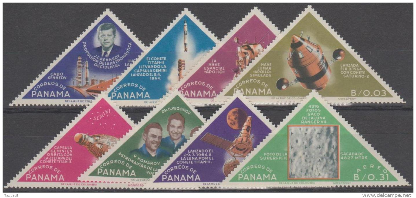 PANAMA - 1965 J. F. Kennedy Space. Scott 459-G. MNH ** - Panama