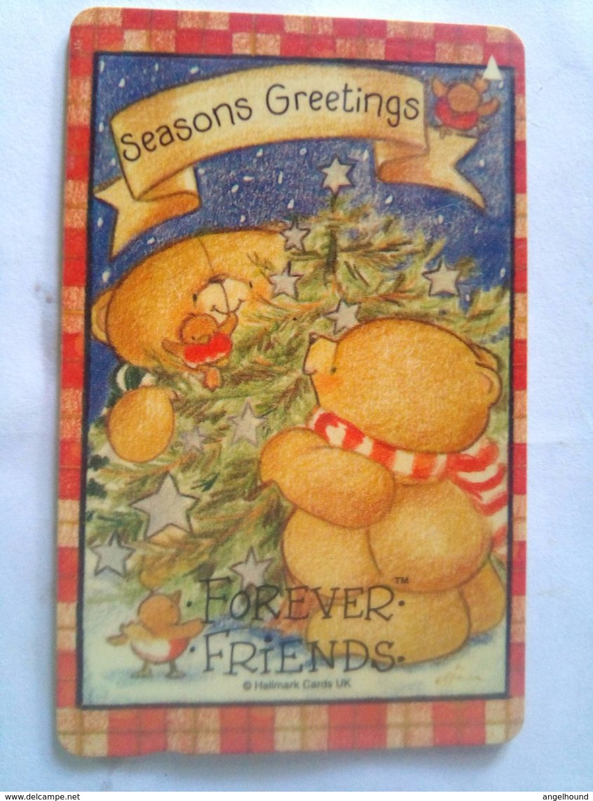 Singapore Phonecard 157SIGB Forever Friends $5 - Noel