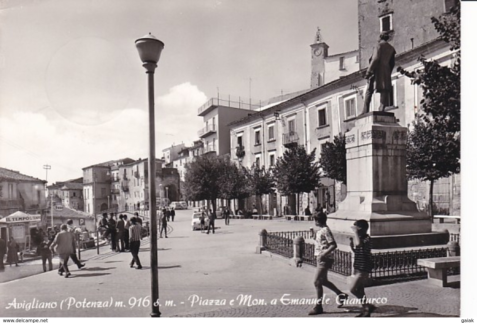 Q519 AVIGLIANO - PIAZZA E MON. A EMANUELE GIANTURCO - Potenza