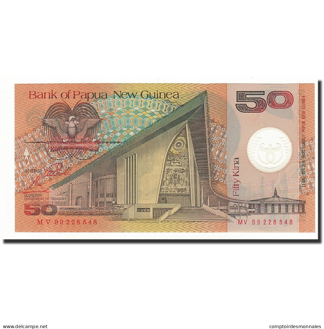 Billet, Papua New Guinea, 50 Kina, 1999, KM:18a, NEUF - Papua Nuova Guinea