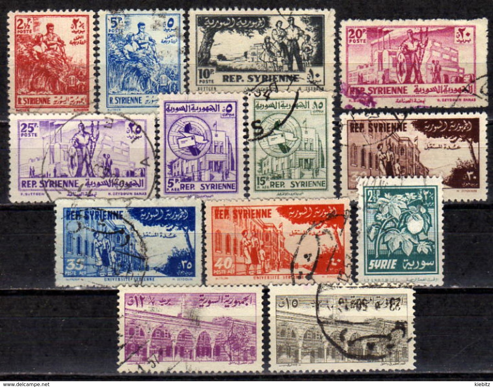 SYRIEN - Lot 2 1948-1959  Used - Syrien