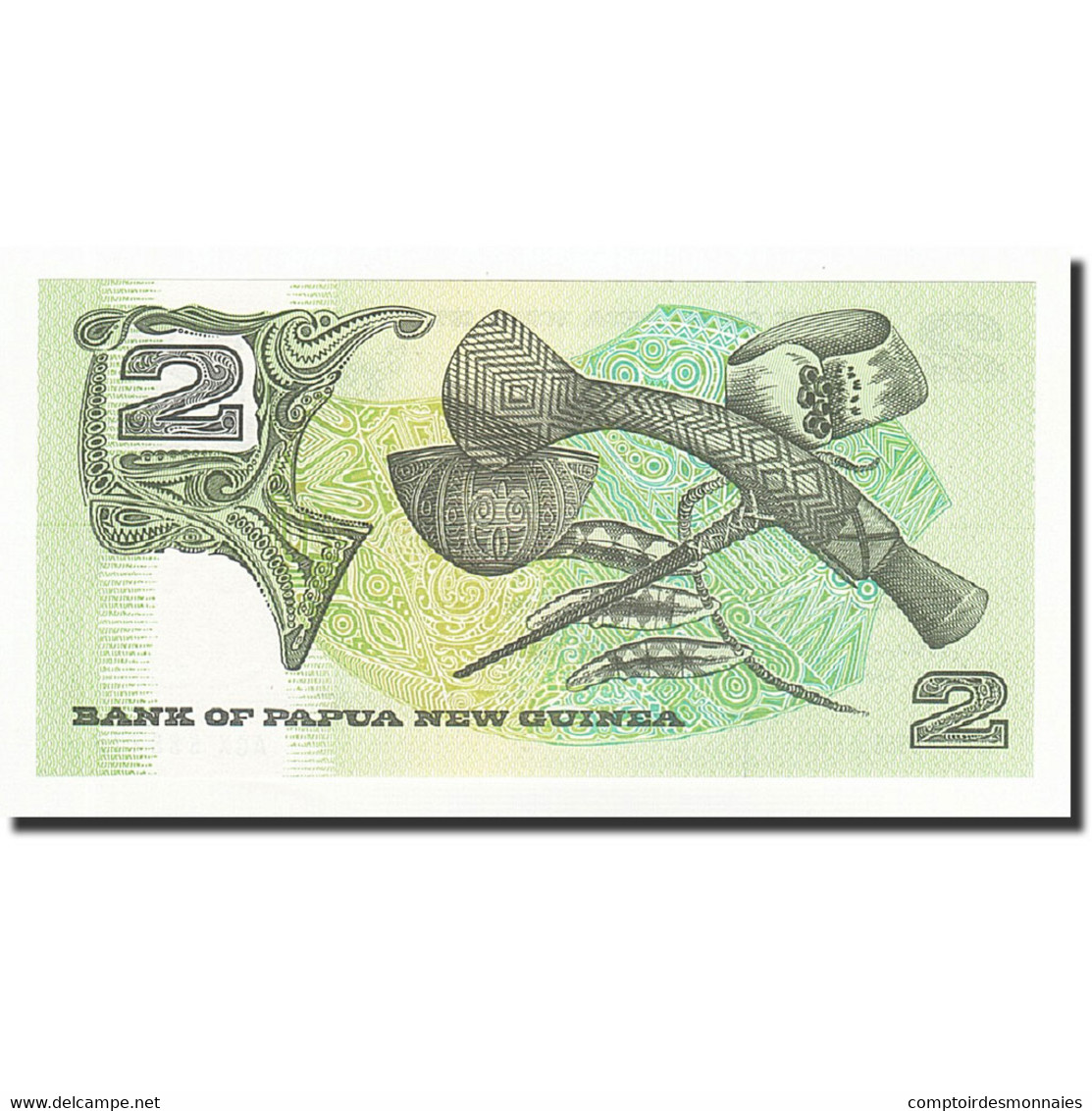 Billet, Papua New Guinea, 2 Kina, Undated (1992), KM:12a, NEUF - Papua New Guinea
