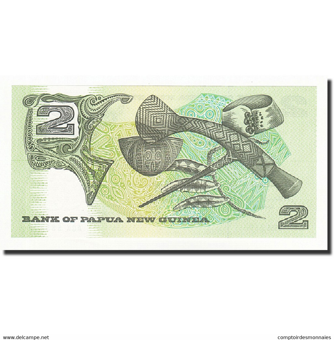 Billet, Papua New Guinea, 2 Kina, Undated (1992), KM:12a, NEUF - Papouasie-Nouvelle-Guinée