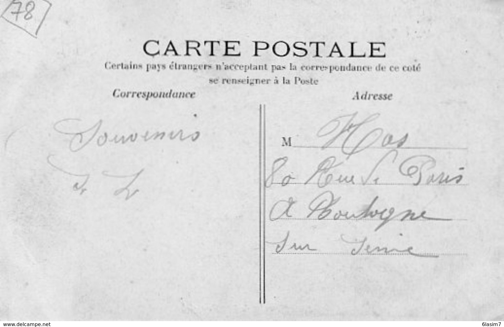 CPA - BUC (78) - Aspect Du Quartier Des Blanchisseries En 1906 - Buc
