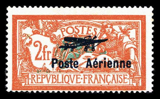 * N°1a, 2F Orange Et Vert-bleu, Coin De L'écusson Cassé, SUP (signé Calves/certificat)  Cote: 1400 Euros  Qualité: * - 1927-1959 Neufs