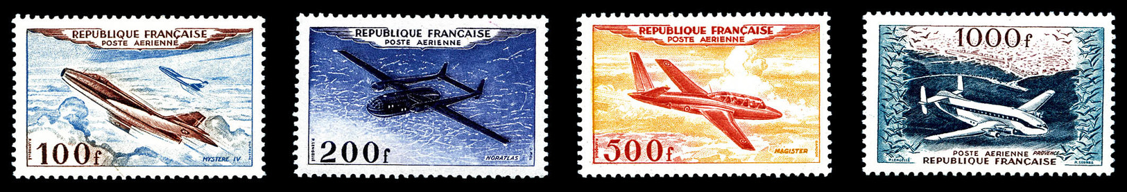 ** N°30/33, Série Prototypes De 1954, TB  Cote: 400 Euros  Qualité: ** - 1927-1959 Neufs