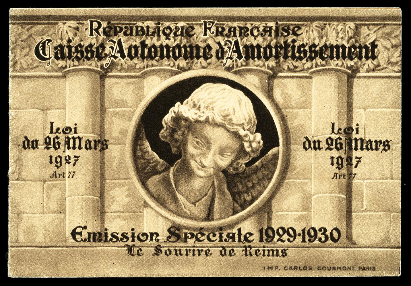 ** N°256-C1, Sourire De Reims, Carnet De 8 Timbres, TTB (certificat)    Qualité: ** - Autres & Non Classés