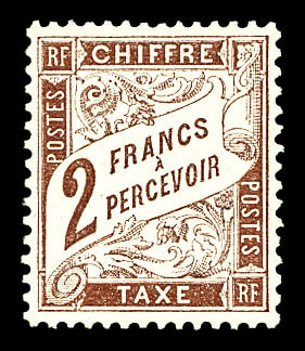 ** N°26, 2F Marron, Très Bon Centrage. SUP (signé/certificat)    Qualité: ** - 1859-1959 Oblitérés