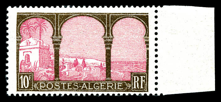 ** N°84c, 10F Brun Et Rosé: Variété 'arbre Coupé', Bdf. TTB (signé Brun/certificat)    Qualité: ** - Neufs