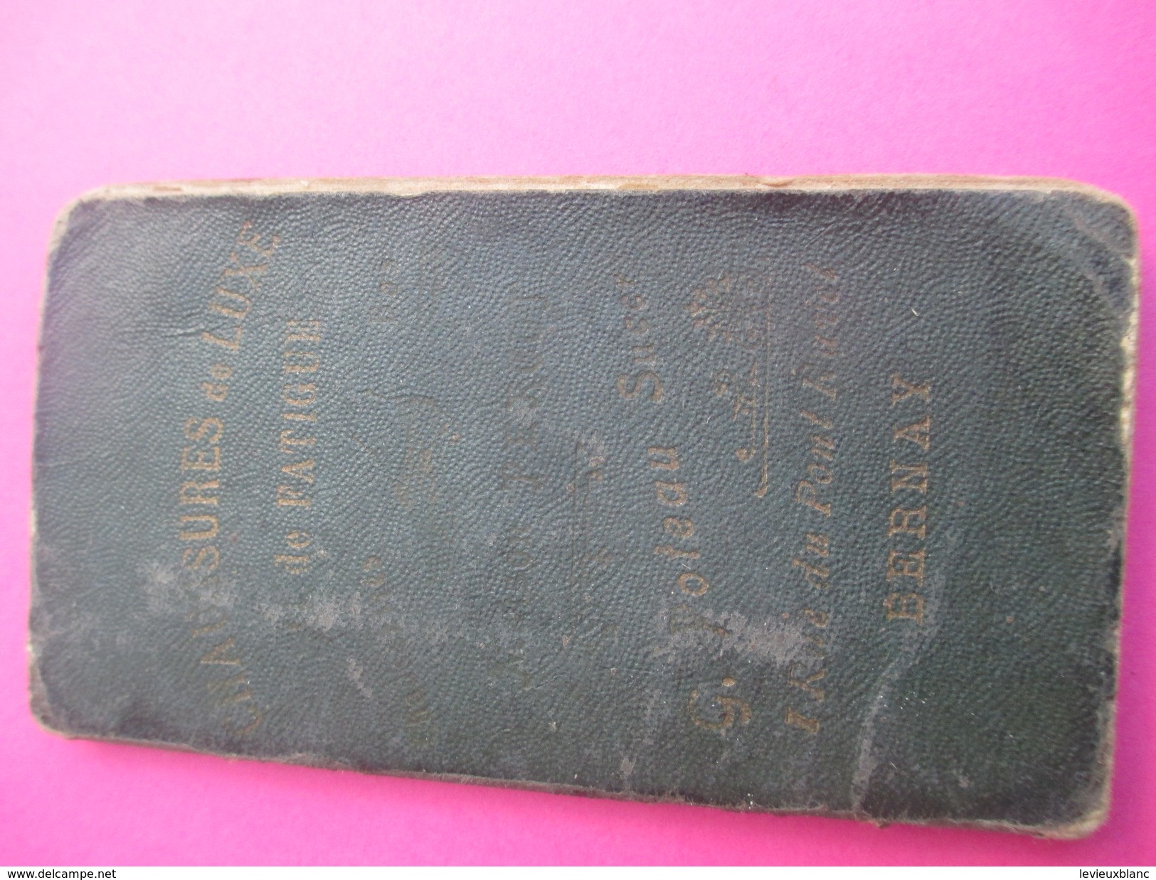 Agenda-Calendrier/Le Pratique/Semainier/Chaussures De Luxe De Fatigue/G Poteau/BERNAY/Eure/1927       CAL356 - Small : 1921-40