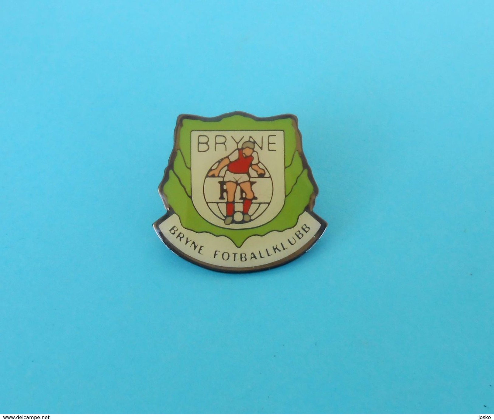 BRYNE FK - Norway Football Soccer Club Pin Badge Fotball Fussball Calcio Anstecknadel Distintivo Futbol Futebol Foot - Football