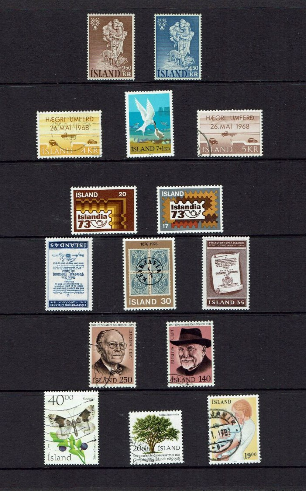 ICELAND...mixed Condition...mostly Used - Lots & Kiloware (mixtures) - Max. 999 Stamps